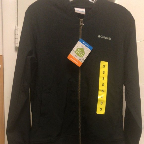 COLUMBIA Womens Black Full Zip Bomber Jacket NWT S - Picture 4 of 8
